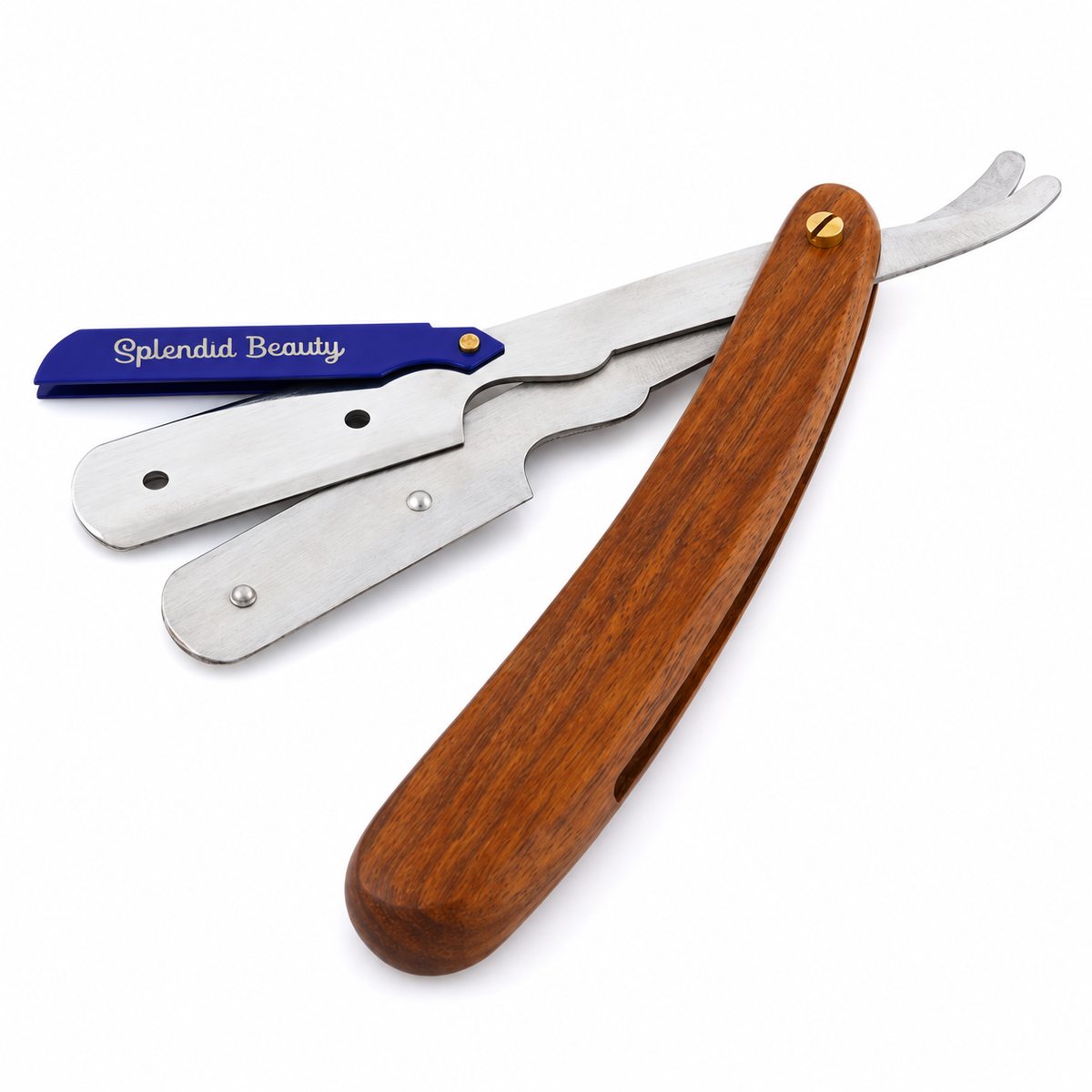 Blue Label Wood shavette razor, SB-RZ-031