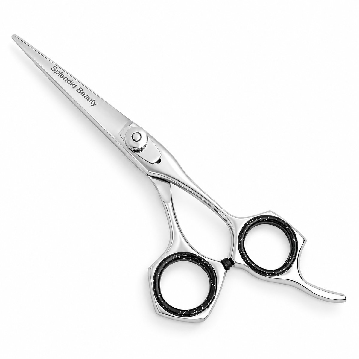 Precision Line Edge Black Glitter scissors, SB-SC-026